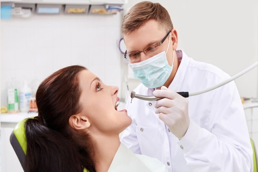 dentista e paziente